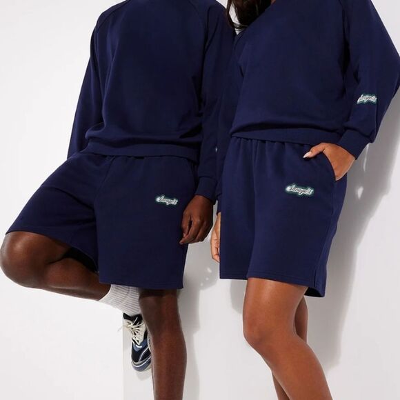 🐢 Savage X Fenty Terry Country Club X Sweatshort Size Small- Unisex NWT - Picture 1 of 17